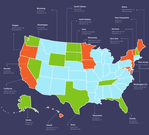 move to no income tax state