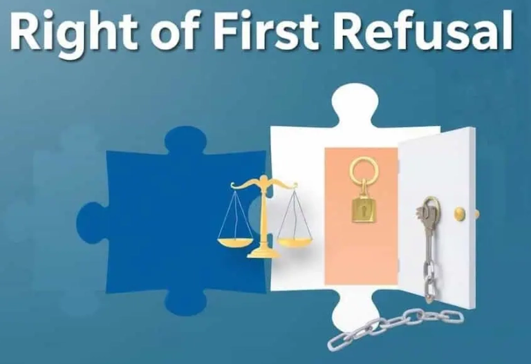 right of first refusal