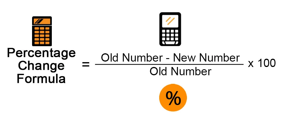 how to calculate percentage change